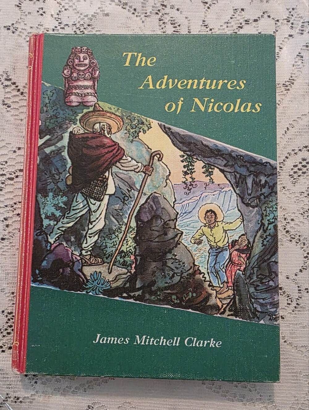 The Adventures of Nicolas James Mitchell Clarke illustrated HC 1960 educational